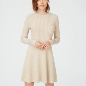 NEW Club Monaco Oatmeal Raemi sweater dress - XS